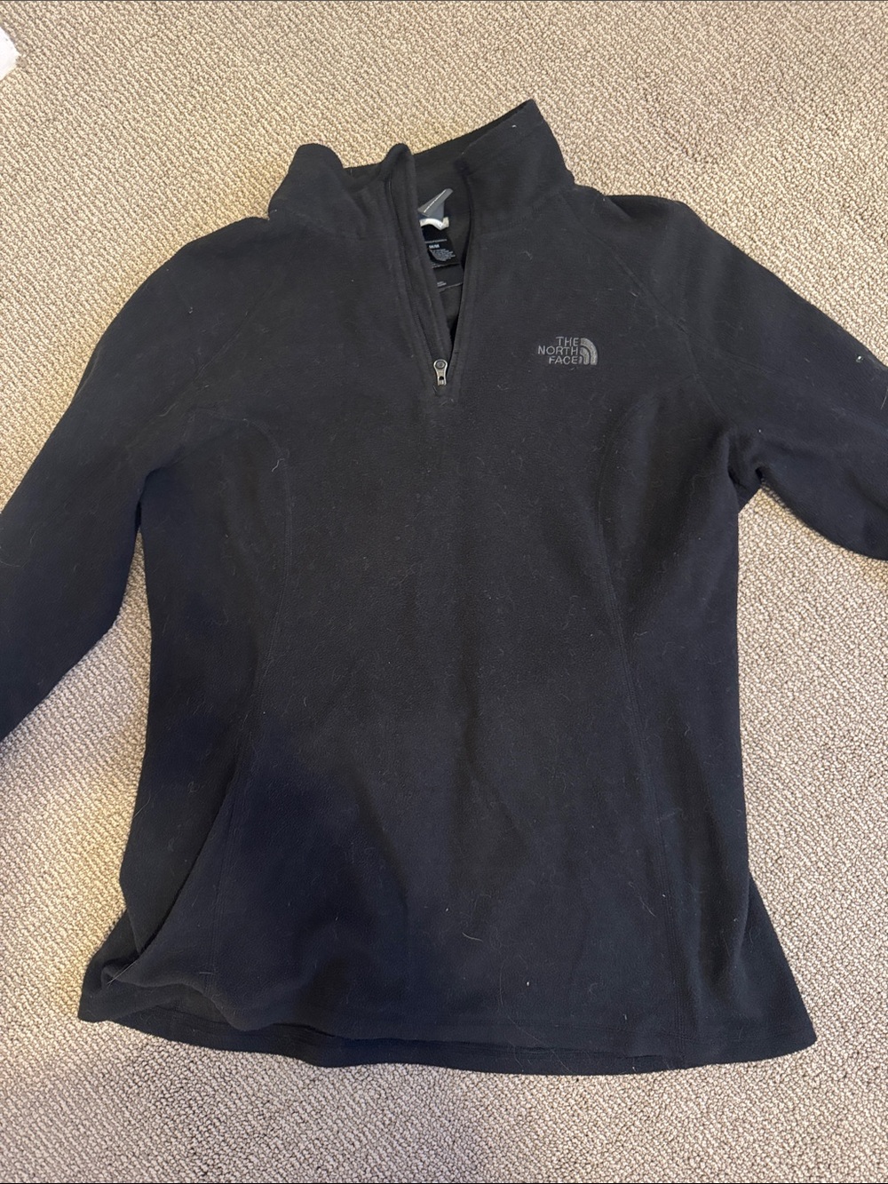The North Face Black Quarter-Zip Fleece Pullover